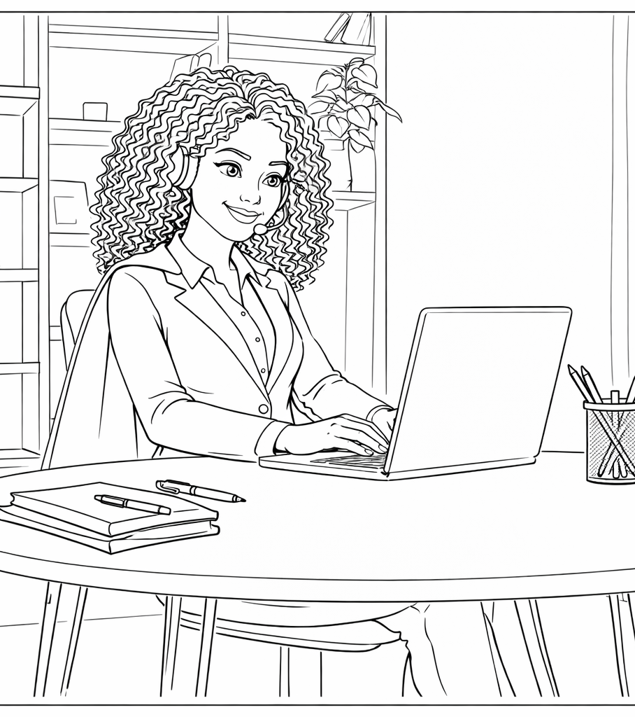 CSR Agent at a virtual service desk