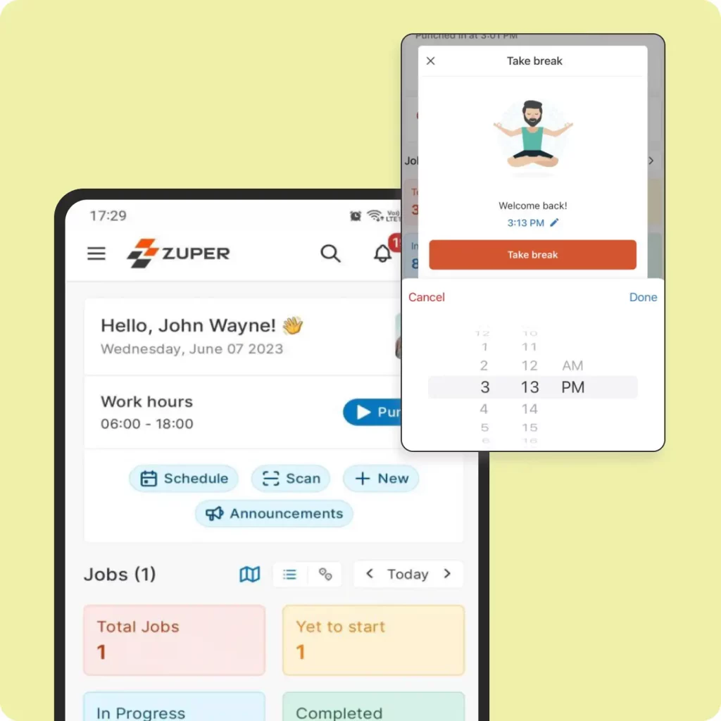 Work order management