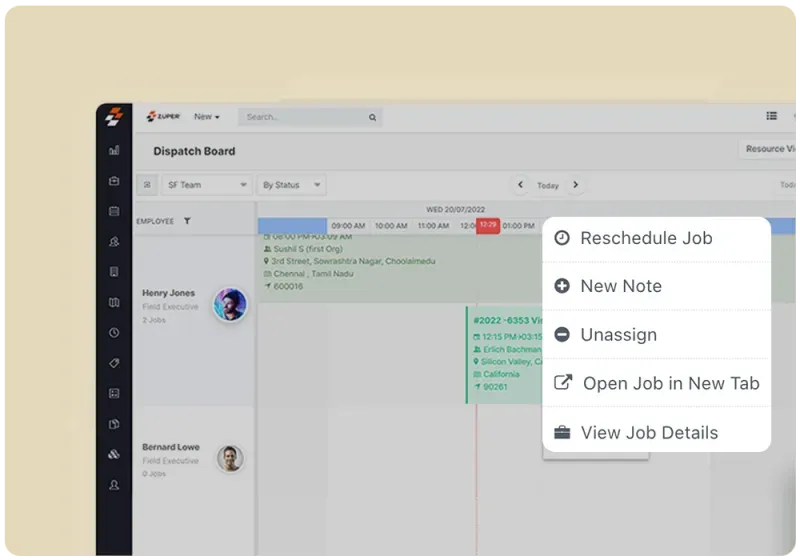 Recurring schedule management