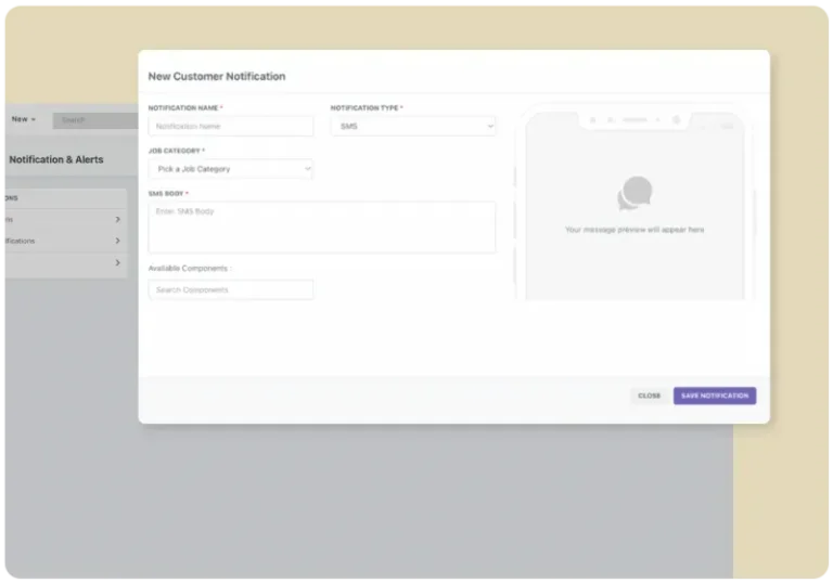 Zuper scheduling board
